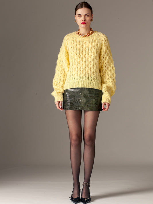 HAND KNOTTED SWEATER